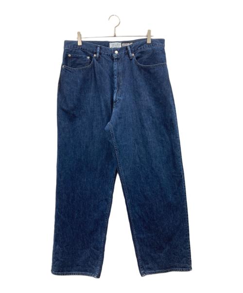 ENDS and MEANS（エンズアンド ミーンズ）ENDS and MEANS (エンズアンド ミーンズ) Relaxed fit 5 Pockets DENIM ブルー サイズ:XLの古着・服飾アイテム