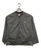 DANTONダントン）の古着「ナイロンタッサースタンドカラージャケット」｜グレー