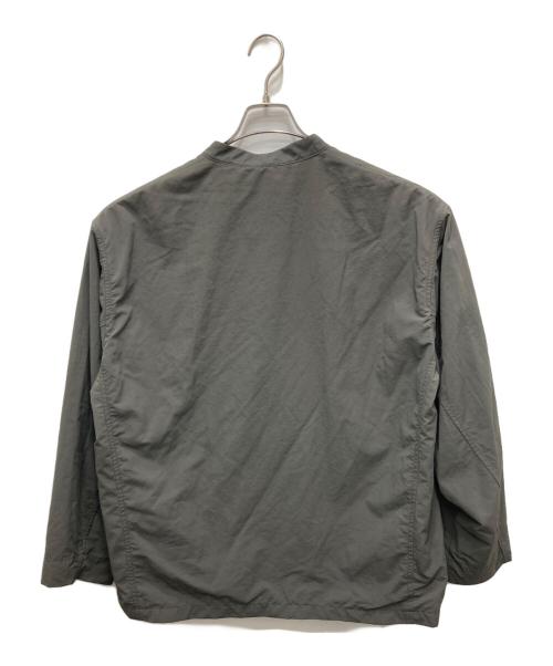 DANTON（ダントン）DANTON (ダントン) ナイロンタッサースタンドカラージャケット グレー サイズ:40の古着・服飾アイテム