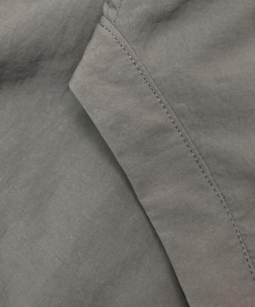 DANTON（ダントン）DANTON (ダントン) ナイロンタッサースタンドカラージャケット グレー サイズ:40の古着・服飾アイテム