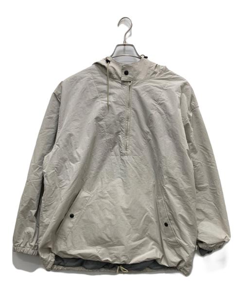 ENDS and MEANS（エンズアンド ミーンズ）ENDS AND MEANS (エンズアンド ミーンズ) Anorak Jacket/コットンナイロンアノラックパーカー ベージュ サイズ:XLの古着・服飾アイテム