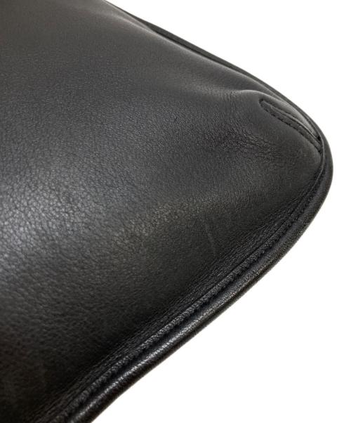 COACH（コーチ）COACH (コーチ) フラップレザーショルダーバッグ ブラックの古着・服飾アイテム