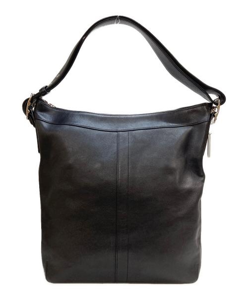 COACH（コーチ）COACH (コーチ) レザーバッグ ブラックの古着・服飾アイテム