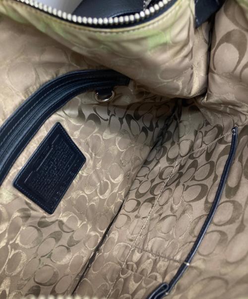 COACH（コーチ）COACH (コーチ) レザーバッグ ブラックの古着・服飾アイテム