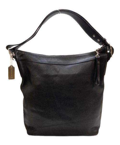 COACH（コーチ）COACH (コーチ) レザーバッグ ブラックの古着・服飾アイテム