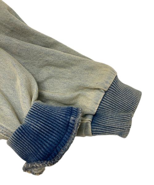 9090（9090）9090 (9090) King Logo Vintage Denim Hoodie インディゴ サイズ:XL 未使用品の古着・服飾アイテム