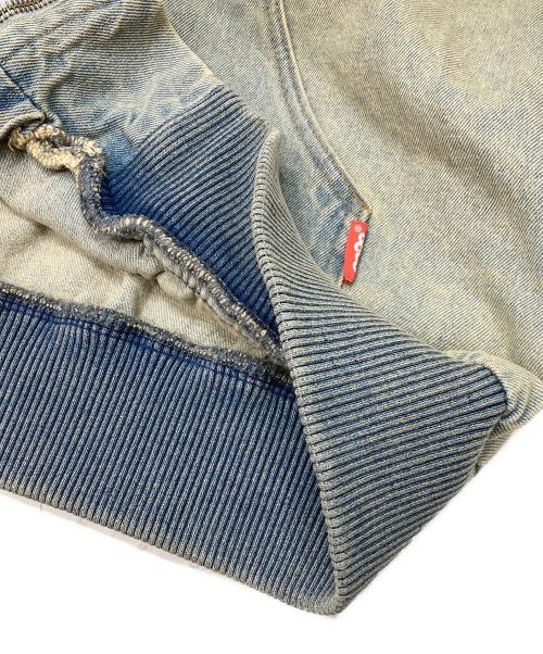 9090（9090）9090 (9090) King Logo Vintage Denim Hoodie インディゴ サイズ:XL 未使用品の古着・服飾アイテム