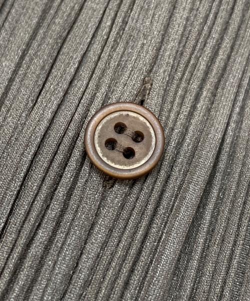 PLEATS PLEASE（プリーツプリーズ）PLEATS PLEASE (プリーツプリーズ) プリーツシャツ ブラウン サイズ:3の古着・服飾アイテム