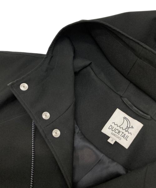 ducktail（ダックテイル）ducktail (ダックテイル) レインコート ブラック サイズ:Sの古着・服飾アイテム