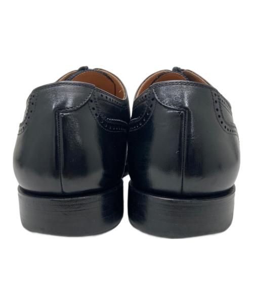 SCOTCH GRAIN（スコッチグレイン）SCOTCH GRAIN (スコッチグレイン) ストレートチップレザーシューズ ブラック サイズ:26 1/2の古着・服飾アイテム