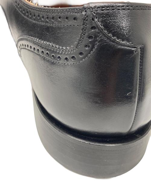 SCOTCH GRAIN（スコッチグレイン）SCOTCH GRAIN (スコッチグレイン) ストレートチップレザーシューズ ブラック サイズ:26 1/2の古着・服飾アイテム