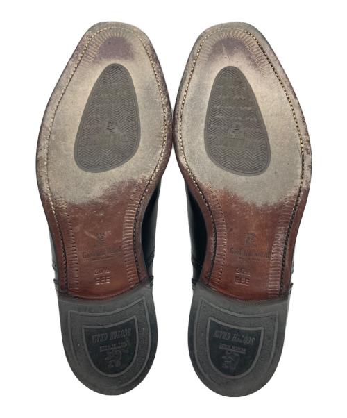 SCOTCH GRAIN（スコッチグレイン）SCOTCH GRAIN (スコッチグレイン) ストレートチップレザーシューズ ブラック サイズ:26 1/2の古着・服飾アイテム