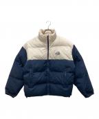 kaoyorinakamiカオヨリナカミ）の古着「中綿ジャケット」｜ネイビー
