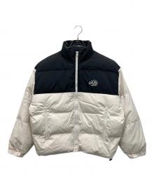 kaoyorinakami（カオヨリナカミ）の古着「中綿ジャケット」｜ホワイト