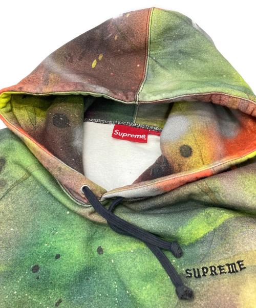 SUPREME（シュプリーム）Supreme (シュプリーム) Rammellzee Hooded Sweatshirt グリーン サイズ:Lの古着・服飾アイテム