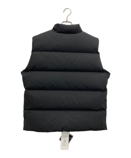 nano・universe（ナノ・ユニバース）nano・universe (ナノ・ユニバース) 「西川ダウン(R)」スタンドネックダウンベスト ブラック サイズ:Lの古着・服飾アイテム