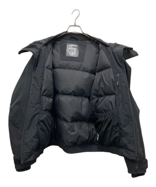 PHENIX（フェニックス）PHENIX (フェニックス) GORE DOWN BOMBER JACKET ブラック サイズ:LARGEの古着・服飾アイテム