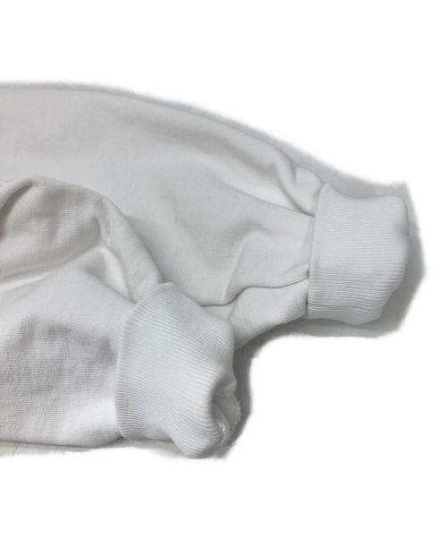 BALENCIAGA（バレンシアガ）BALENCIAGA (バレンシアガ) バッグロゴジップパーカー ホワイト サイズ:XSの古着・服飾アイテム