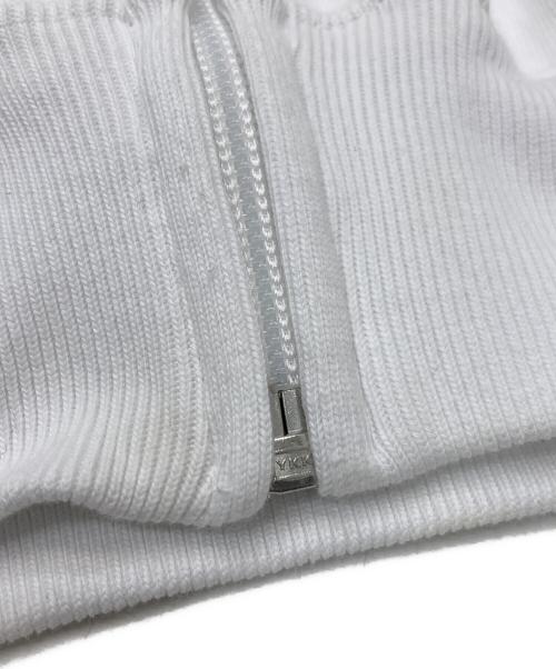 BALENCIAGA（バレンシアガ）BALENCIAGA (バレンシアガ) バッグロゴジップパーカー ホワイト サイズ:XSの古着・服飾アイテム