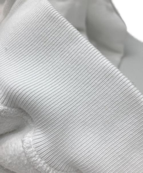 BALENCIAGA（バレンシアガ）BALENCIAGA (バレンシアガ) バッグロゴジップパーカー ホワイト サイズ:XSの古着・服飾アイテム