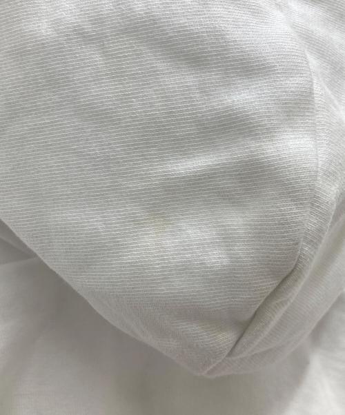 BALENCIAGA（バレンシアガ）BALENCIAGA (バレンシアガ) バッグロゴジップパーカー ホワイト サイズ:XSの古着・服飾アイテム