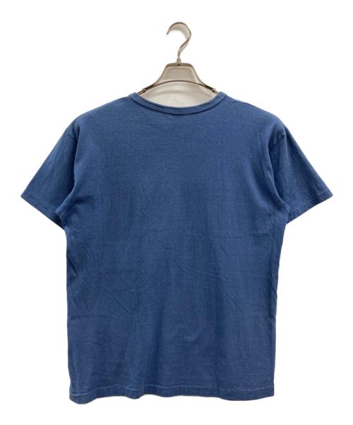 WAREHOUSE（ウエアハウス）WAREHOUSE (ウエアハウス) GO NAVY GOセコハンT ネイビー サイズ:Lの古着・服飾アイテム