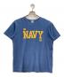 WAREHOUSE（ウエアハウス）の古着「GO NAVY GOセコハンT」｜ネイビー
