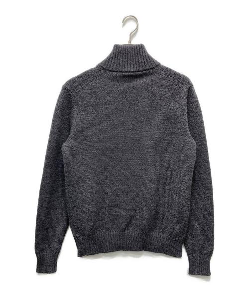 Zanone（ザノーネ）Zanone (ザノーネ) ミドルゲージスタンドカラーカーディガン グレー サイズ:50の古着・服飾アイテム