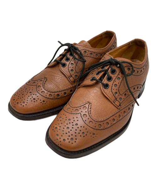 LOAKE（ローク）LOAKE (ローク) ウィングチップシューズ ブラウン サイズ:6の古着・服飾アイテム