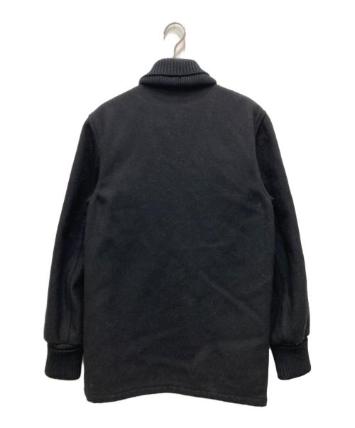 skookum（スクーカム）skookum (スクーカム) ウールレザーファラオジャケット ブラック サイズ:38の古着・服飾アイテム