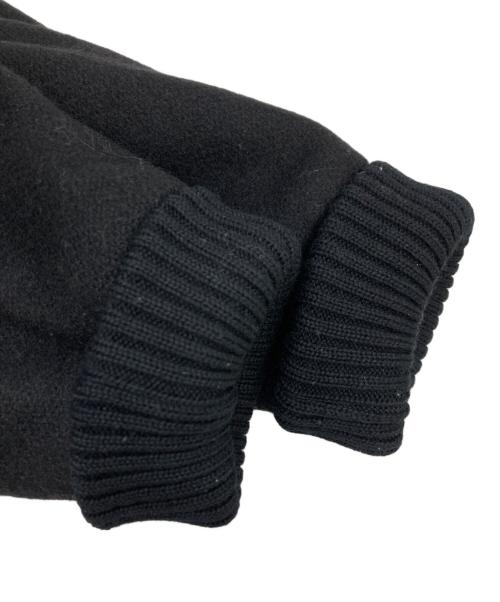 skookum（スクーカム）skookum (スクーカム) ウールレザーファラオジャケット ブラック サイズ:38の古着・服飾アイテム