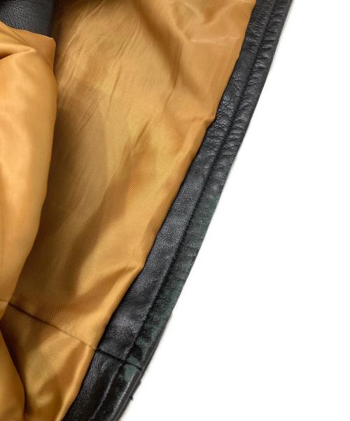 Retro Grade（レトログレード）Retro Grade (レトログレード) シープレザー シングル ライダースジャケット ブラック サイズ:Lの古着・服飾アイテム