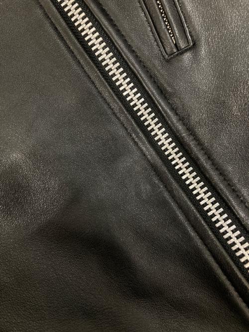 Retro Grade（レトログレード）Retro Grade (レトログレード) シープレザー シングル ライダースジャケット ブラック サイズ:Lの古着・服飾アイテム