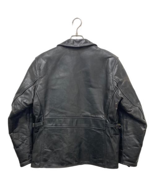 Aero LEATHER（エアロレザー）Aero LEATHER (エアロレザー) ヘラクレス ホースハイド ブラック サイズ:38の古着・服飾アイテム