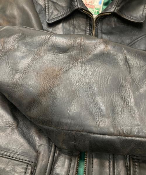Aero LEATHER（エアロレザー）Aero LEATHER (エアロレザー) ヘラクレス ホースハイド ブラック サイズ:38の古着・服飾アイテム