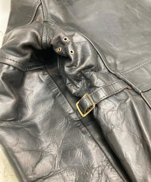 Aero LEATHER（エアロレザー）Aero LEATHER (エアロレザー) ヘラクレス ホースハイド ブラック サイズ:38の古着・服飾アイテム