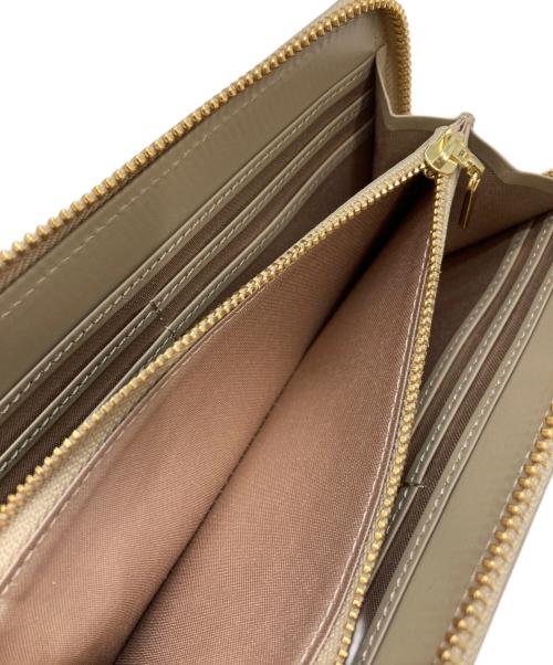 BLUE LABEL CRESTBRIDGE（ブルーレーベルクレストブリッジ）BLUE LABEL CRESTBRIDGE (ブルーレーベルクレストブリッジ) ラウンドファスナー ブラウンの古着・服飾アイテム