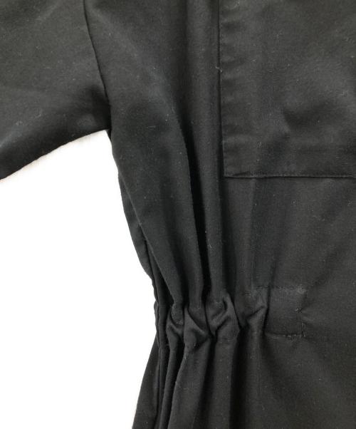 SOEJU（ソージュ）SOEJU (ソージュ) ロングシャツワンピース ブラック サイズ:FREEの古着・服飾アイテム