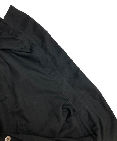 SOEJU（ソージュ）SOEJU (ソージュ) ロングシャツワンピース ブラック サイズ:FREEの古着・服飾アイテム
