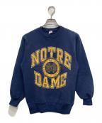 Championチャンピオン）の古着「リバースウィーブスウェット」｜ネイビー
