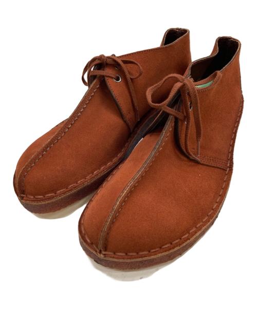 CLARKS（クラークス）CLARKS (クラークス) デザートトレックブーツ ブラウン サイズ:GB8の古着・服飾アイテム