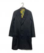 Y's for menワイズフォーメン）の古着「テーラーロングコート」｜ブラック