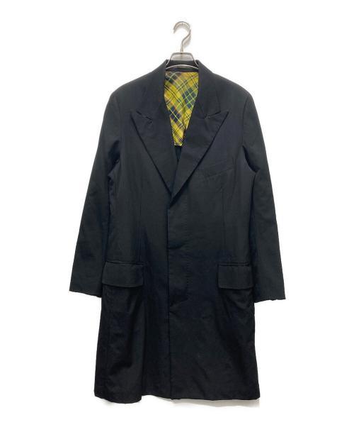 Y's for men（ワイズフォーメン）Y's for men (ワイズフォーメン) テーラーロングコート ブラック サイズ:4の古着・服飾アイテム