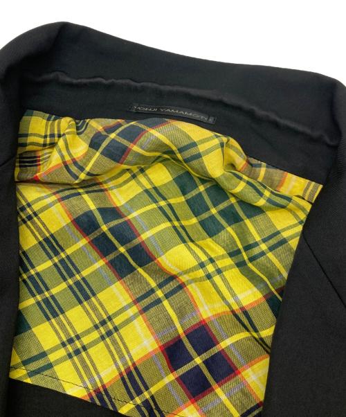 Y's for men（ワイズフォーメン）Y's for men (ワイズフォーメン) テーラーロングコート ブラック サイズ:4の古着・服飾アイテム