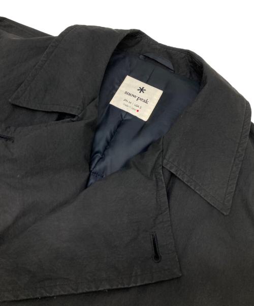 Snow peak（スノーピーク）Snow peak (スノーピーク) C/N Down Coat ブラック サイズ:Mの古着・服飾アイテム