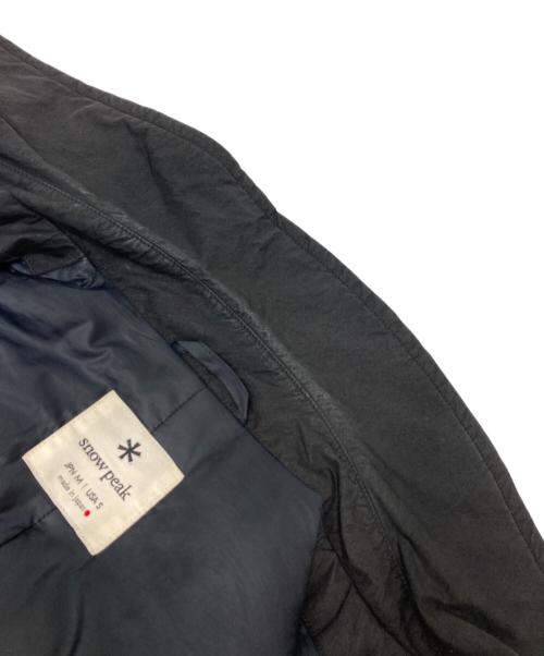 Snow peak（スノーピーク）Snow peak (スノーピーク) C/N Down Coat ブラック サイズ:Mの古着・服飾アイテム