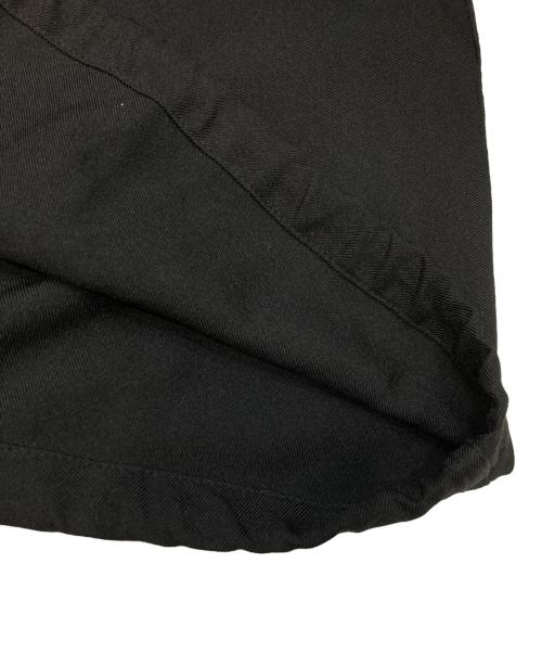 COMME des GARCONS HOMME PLUS（コムデギャルソンオムプリュス）COMME des GARCONS HOMME PLUS (コムデギャルソンオムプリュス) 再構築 バック刺繍 フーデットロングプルオーバー ブラック サイズ:Sの古着・服飾アイテム