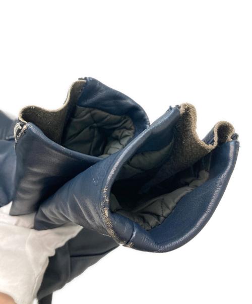 VANSON（バンソン）VANSON (バンソン) C2ダブルライダースジャケット ネイビー サイズ:36の古着・服飾アイテム