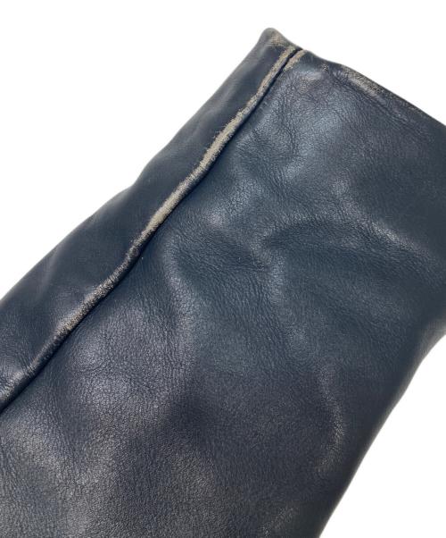 VANSON（バンソン）VANSON (バンソン) C2ダブルライダースジャケット ネイビー サイズ:36の古着・服飾アイテム