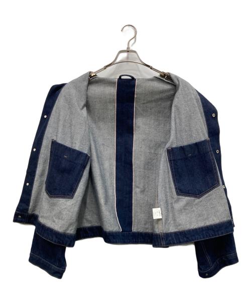 bukht（ブフト）bukht (ブフト) ビッグGジャン 13オンスセルビッチデニム インディゴ サイズ:Mの古着・服飾アイテム